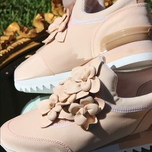 Tory Burch Flower Blossom Neoprene Sneakers